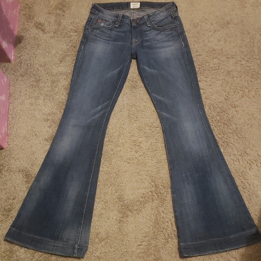 Hudson Low Rise Flare Jeans
